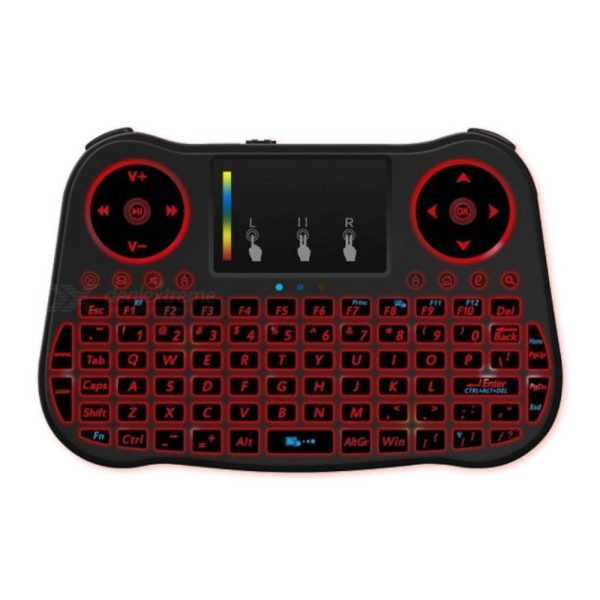 MT08 RGB Rood Mini toetsenbord
