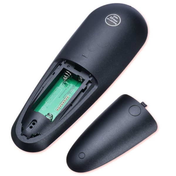 G30 Air mouse Voice achterkant batterij