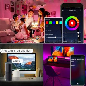 Xidio APP Smart Home LEDstrip 10meter alexa