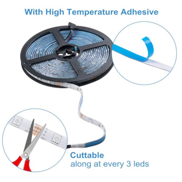 Xidio APP Smart Home LEDstrip 5 meter plakstrip