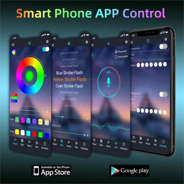 Xidio BT Smart Home Bluetooth LEDstrip 10 meter app