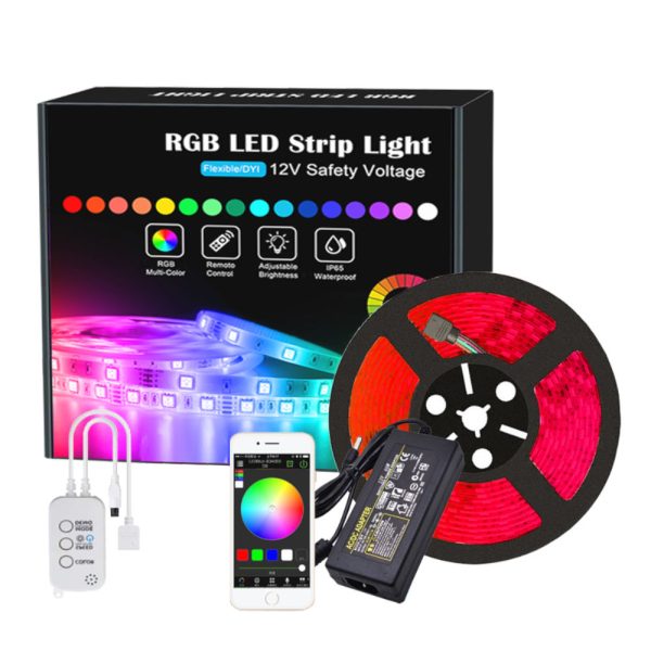 Xidio BT Smart Home Bluetooth LEDstrip 5 m pakket