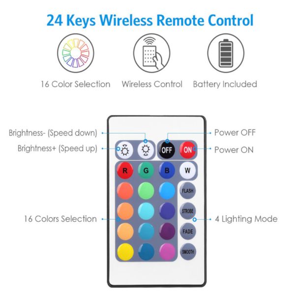 Xidio Smart LED Strip RGB REMOTE
