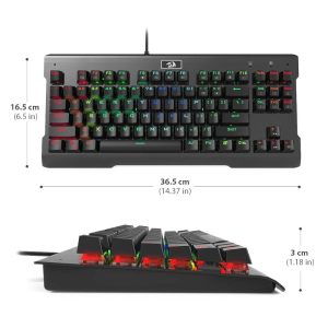 Tweedekans: Redragon Visnu K561 Rainbow Gaming Toetsenbord - Afbeelding 4
