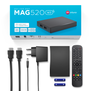 Mag 520 W3 IPTV Set Top Box - Dual-Band WiFi - Afbeelding 12