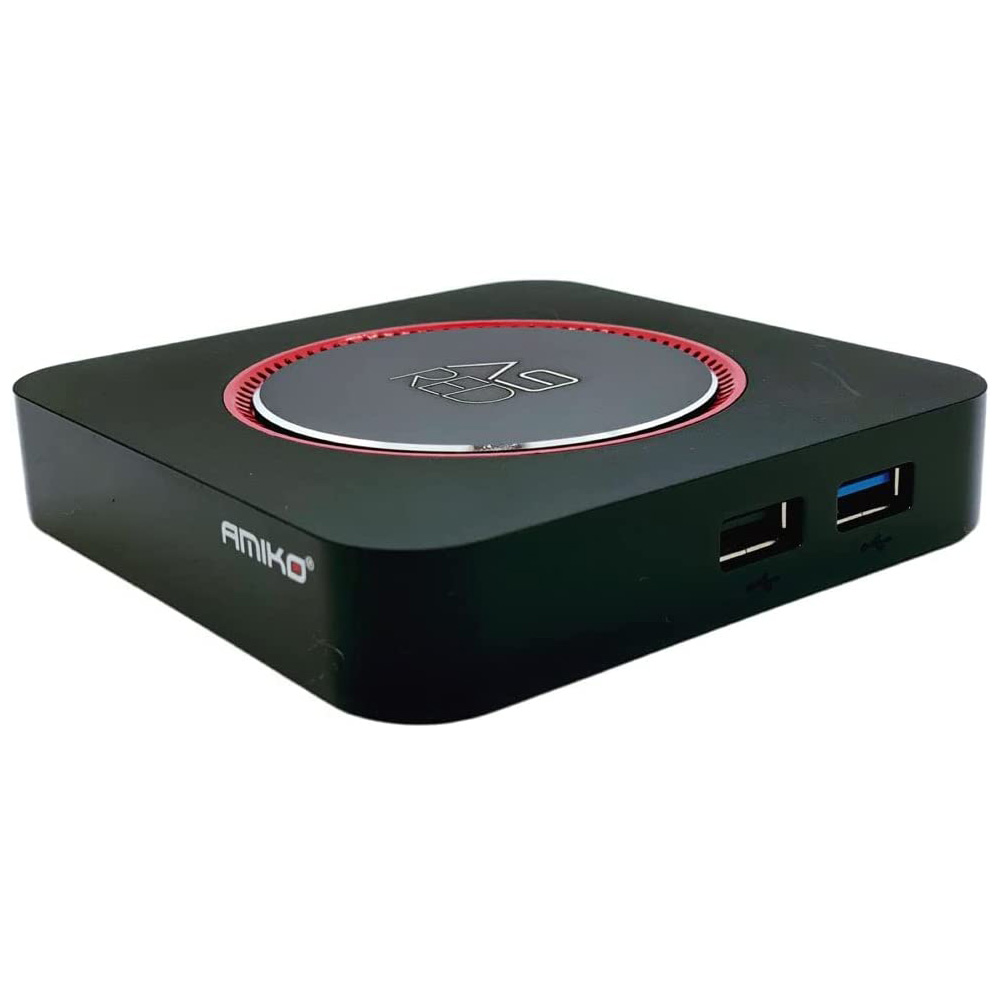 Amiko A9 Red Android IPTV Box – 8 GB - Slimtronics | Slim bekeken!