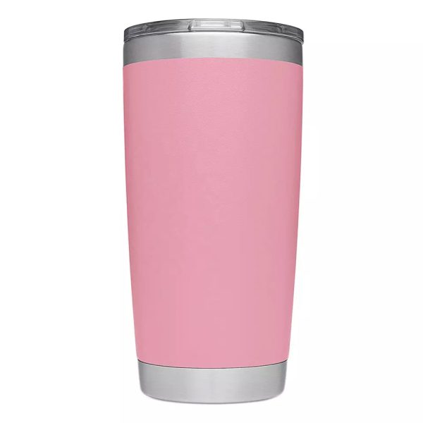 color koffiebeker roze rvs