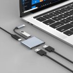Slimtron 4 in 1 docking station usb-c