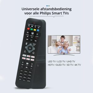 Philips Universele afstandsbediening – Smart TV Remote - Slimtron PH-Uni - Afbeelding 4