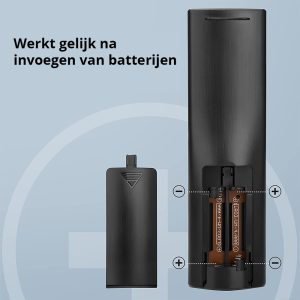 LG Unviersele afstandsbediening achterkant