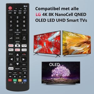 Slimtron LG Unviersele afstandsbediening achterkant
