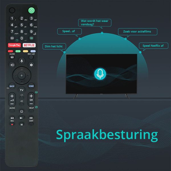 Slimtron RMT-TX500E Spraakbesturing