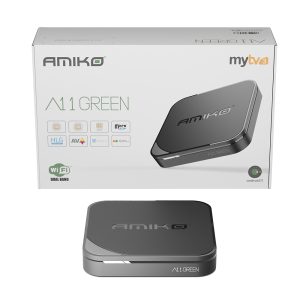 Amiko A11 Green Android IPTV Mediastreamer - Afbeelding 8
