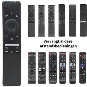 Universele Samsung afstandsbediening (Netflix, Prime & Hulu sneltoets) – Slimtron SAM-Voice Curve V6 - Afbeelding 3