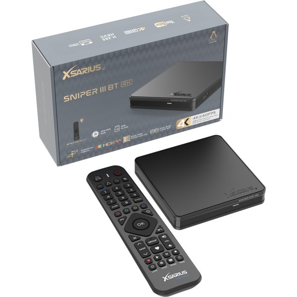 Xsarius Sniper III BT Mediastreamer met doos