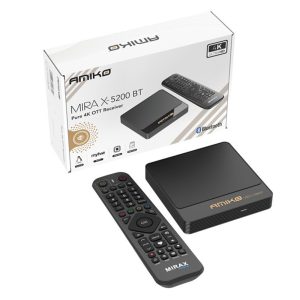 Amiko Mira X‑5200 BT - Linux TV mediastreamer - Bluetooth Editie - Afbeelding 5