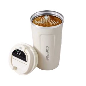 Slimtron Thermo Koffiebeker – 500ml – Digitale Temperatuurweergave - Afbeelding 3