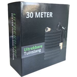 Slimhose - Tuinslang - anti-knik & anti-knoop - Makkelijk opbergbaar - uitrekbaar tot 30 meter - Afbeelding 3