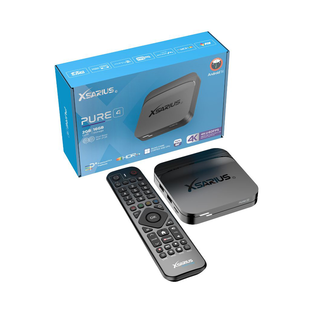 Xsarius Pure 4 Android IPTV Box