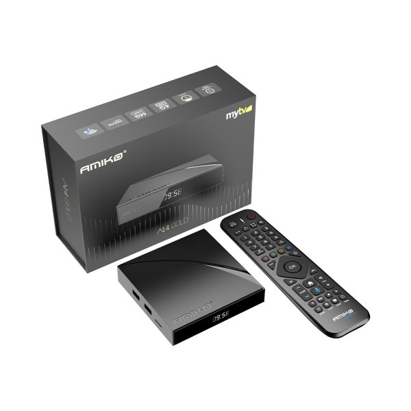 Amiko A14 Gold IPTV Set Top Box
