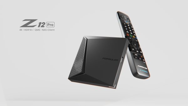 Formuler Z12 Pro productoverzicht met Bluetooth-afstandsbediening