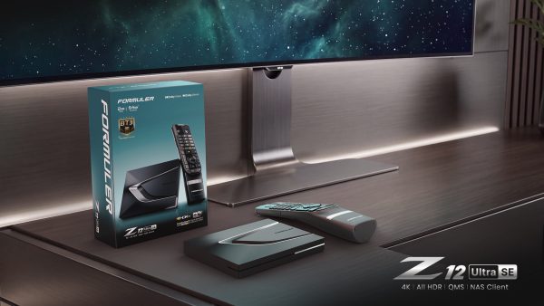 Formuler Z12 Ultra SE in een moderne home-entertainmentopstelling