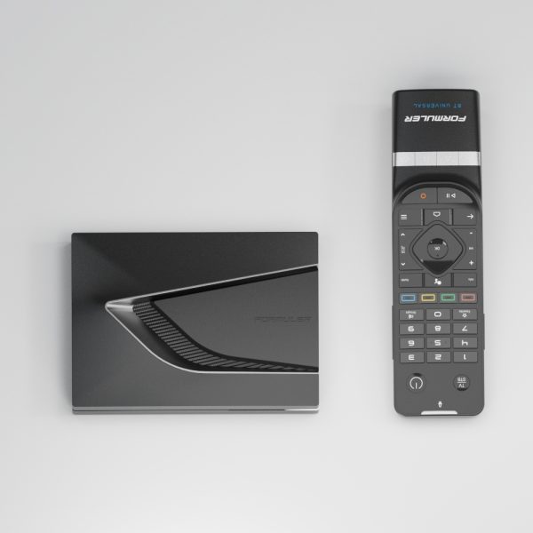 Formuler Z12 Ultra SE met Bluetooth-afstandsbediening in bovenaanzicht